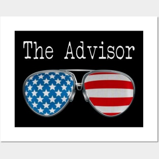 AMERICA PILOT GLASSES THE ADVISOR Posters and Art